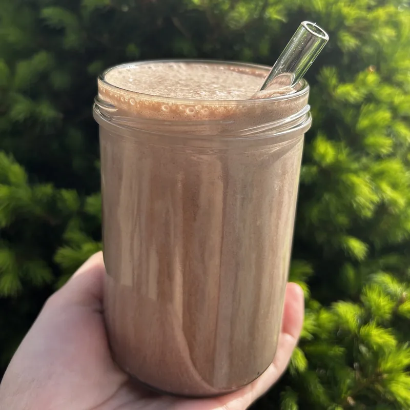 Čokoládové smoothie, recept z Nutrikalkulačky