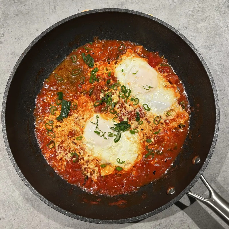 Šakšuka, recept z Nutrikalkulačky