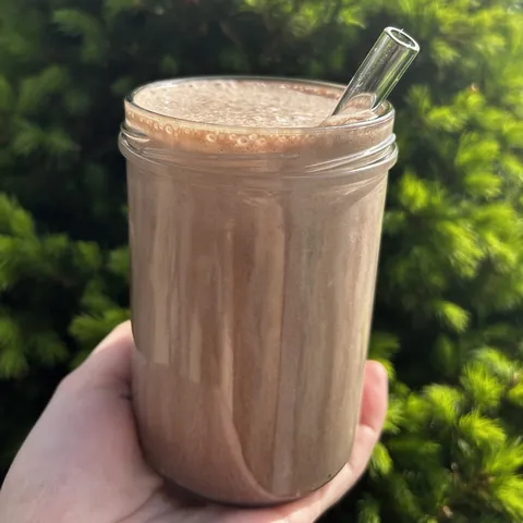 Čokoládové smoothie, recept s výživovými hodnotami