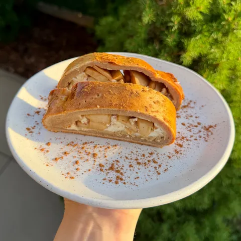 Jablečný závin, recept s výživovými hodnotami