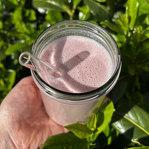 Jahodové smoothie, recept z Nutrikalkulačky
