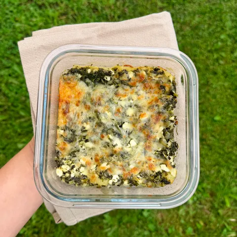 Špenátové lasagne, recept z Nutrikalkulačky