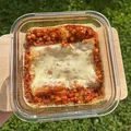 Lasagne s červenou čočkou, recept s výživovými hodnotami