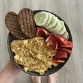 Míchaná vajíčka s chlebem, recept z Nutrikalkulačky