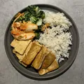 Tofu s rýží a kimchi, recept s výživovými hodnotami