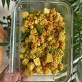 Tofu se zeleninou a kuskusem, recept s výživovými hodnotami